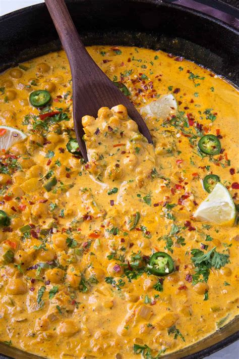 Mar 24, 2022 ... Add Curry Paste and 1/4 can of Coconut Milk. Stirring, cook until curry is dissolved. Add chickpeas, soy sauce and remainder of the ...